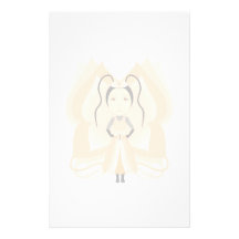 Andesine Butterfly Princess Stationery Design