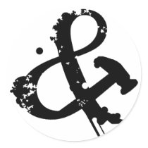 ANDHAMMER ARMY ROUND STICKERS