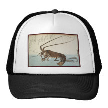 Ando Hiroshige Sheet Lobster and Shrimps Hat