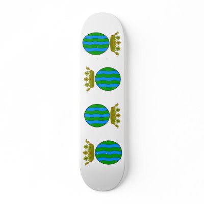 Andorra la Vella, Andorra Skate Board Deck by bestflag
