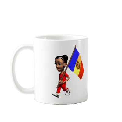Andorran Girl Coffee Mugs by worldtees