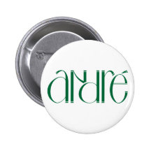 André dark green Button
