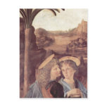 Andrea del Verrocchio Die Taufe Christi, Detail: E postcards