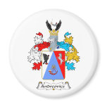 Andreovics Family Hungarian Coat of Arms Refrigerator Magnets