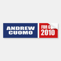 ANDREW CUOMO FOR GOVERNOR BUMPER STICKER