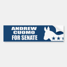 ANDREW CUOMO FOR GOVERNOR BUMPER STICKERS