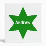 Andrew (green star) binders