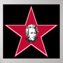 Andrew Jackson Star Print