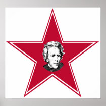 Andrew Jackson Star Print