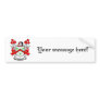 Andrews Family Crest Bumper Stickers