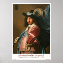 Andries Stilte as a Standard Bearer Poster