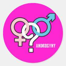 Androgyny Autocollant