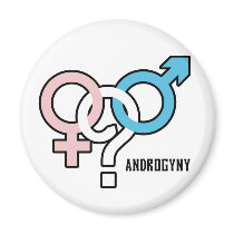 Androgyny Fridge Magnet