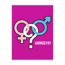 Androgyny Post Card
