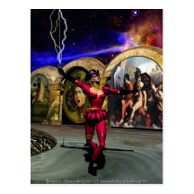 ANDROID BALLET POST CARD