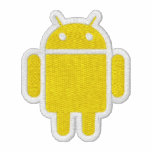 Android Embroidered Ladies Sherpa-Lined Hoodie