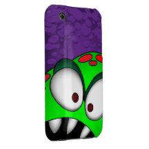 ANDROID green monster case iPhone 3 Case-Mate Case