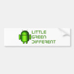 Android - Little Green Different Bumper Stickers