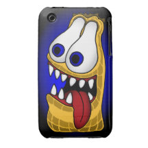 ANDROID monster case 1 iPhone 3 Case-Mate Case