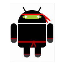 Android Ninja Postcards