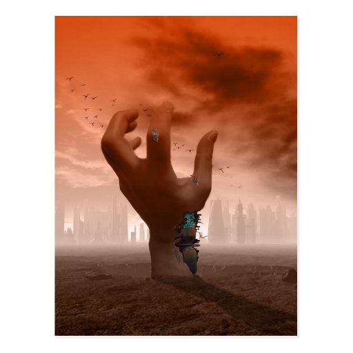 Android Revolt Postcard