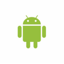 Android robot magnet acrylic cut outs
