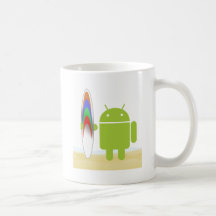 Android Surfer Mugs