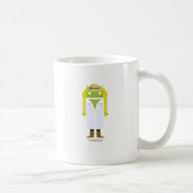 Androïde fait sur commande mug