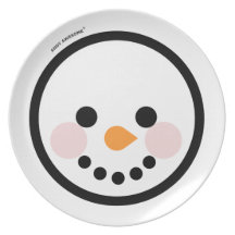 Andy Awesome®  "Snow Man" plate