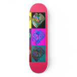 Andy Warlong-Haul CabOver Space Truckers From Mars skateboards
