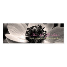 Anemone 1 business card template