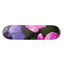Anemone Flower Skateboard