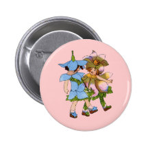 Anemones and Bluets Pin