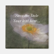 Anenome Dreams Save the Date Magnet