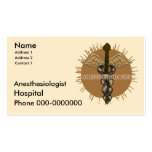 Anesthesiologist Business Card Templates