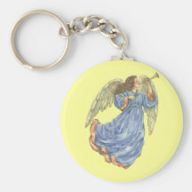 Ange avec le klaxon porte-clef