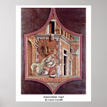 Ange d'annonce par Carlo Crivelli Posters