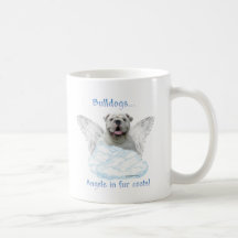 Ange de bouledogue mug