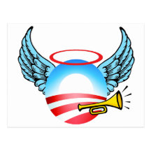 Ange d'Obama Carte Postale
