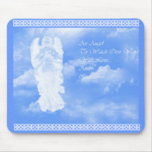 Ange gardien tapis de souris