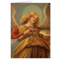 Ange jouant le violon par Melozzo da Forlì Cartes De Vœux
