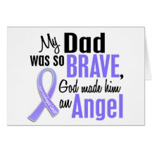 Angel 1 Dad Esophageal Cancer Card