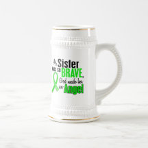 Angel 1 Muscular Dystrophy Sister Coffee Mugs