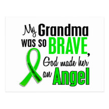 Angel 1 Non-Hodgkin's Lymphoma Grandma Post Card