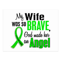 Angel 1 Non-Hodgkin's Lymphoma Wife Postcards
