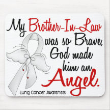 Angel 2 Brother-In-Law Lung Cancer Mouse Pads