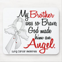 Angel 2 Brother Lung Cancer Mouse Pads
