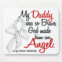 Angel 2 Daddy Lung Cancer Mouse Pads