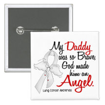 Angel 2 Daddy Lung Cancer Pin