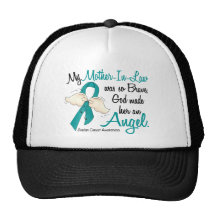 Angel 2 Ovarian Cancer Mother-In-Law Mesh Hat